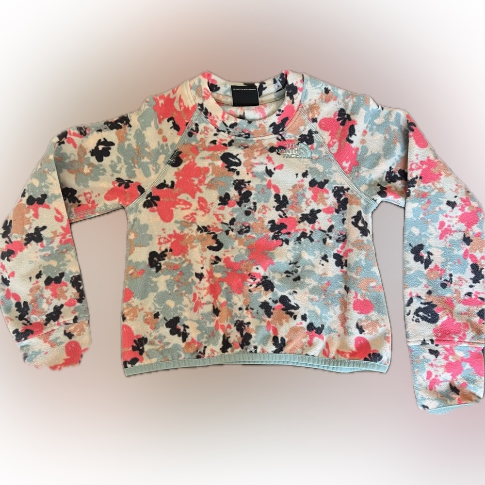 Girls Fleece - The North Face - size xs (6) cropped. EUC!